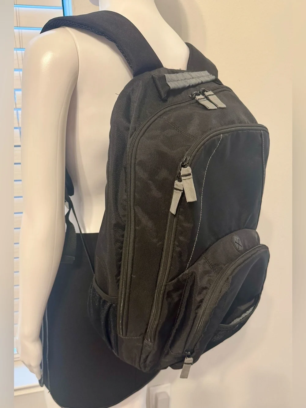 Targus Groove Laptop Backpack (Fits Up to 17” Laptop) – Black, Water-Resistant.